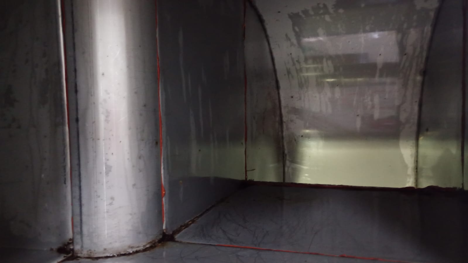 Interno da Coifa — depois da limpeza
