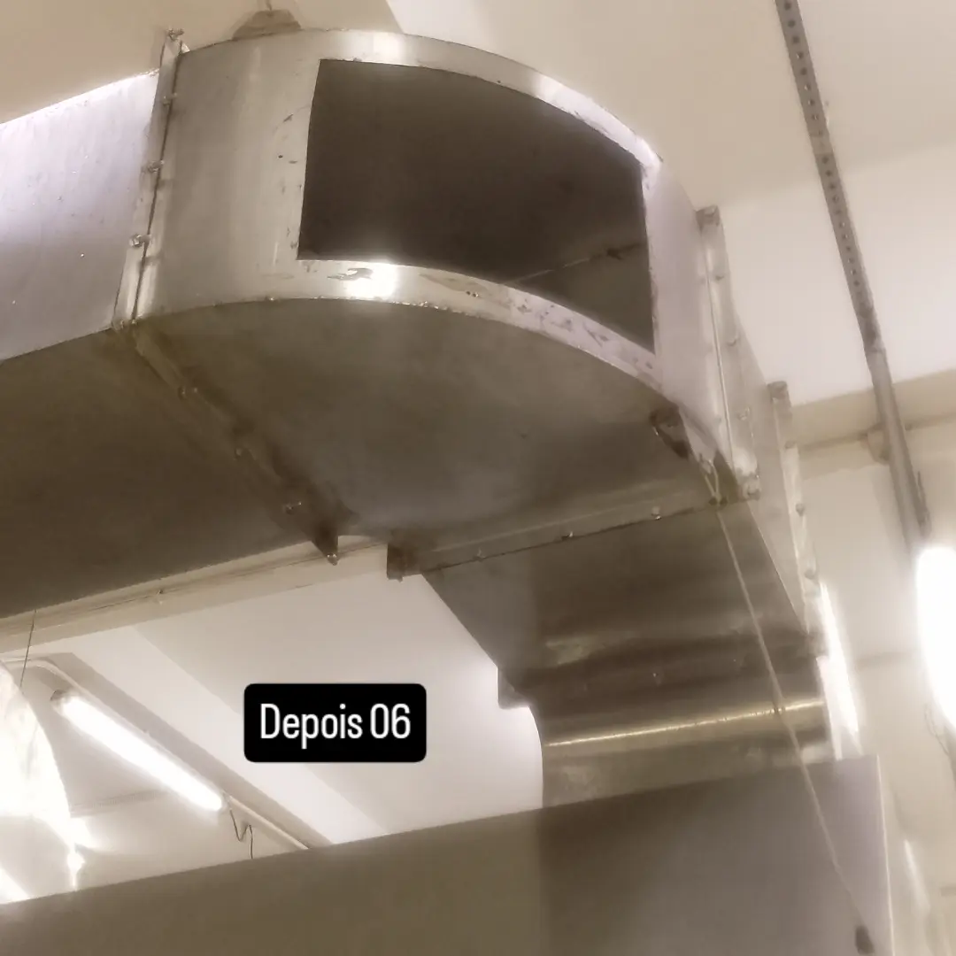 Coifa Externa — depois da limpeza
